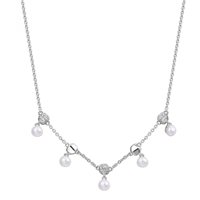 Collana Rosato Donna Azzurra in Argento Perla RZAZ003 - RZAZ003